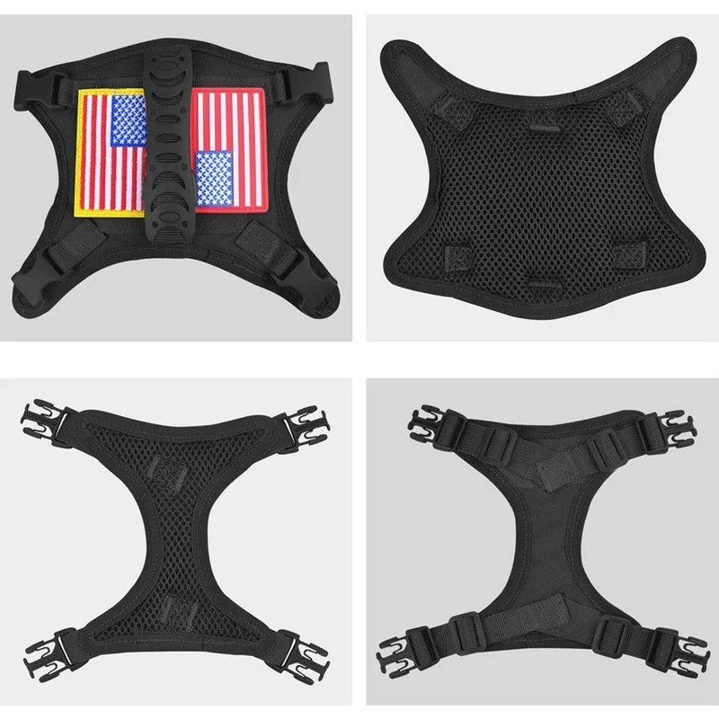Military Hunting Shooting Tactical Vest Pet Harness