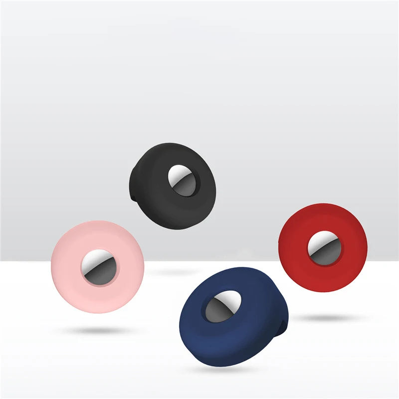 Silicone Apple Air Tag Protective Cover Pet Collar Holder